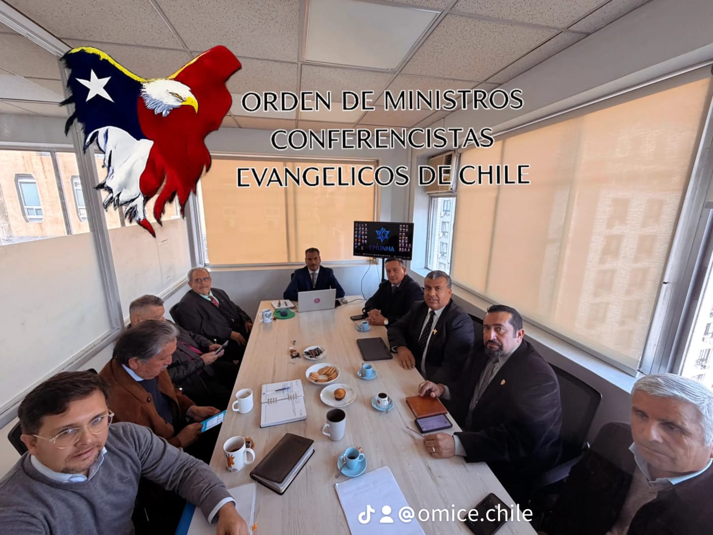 Encuentro institucional OMICE — Grupo EMUNHA